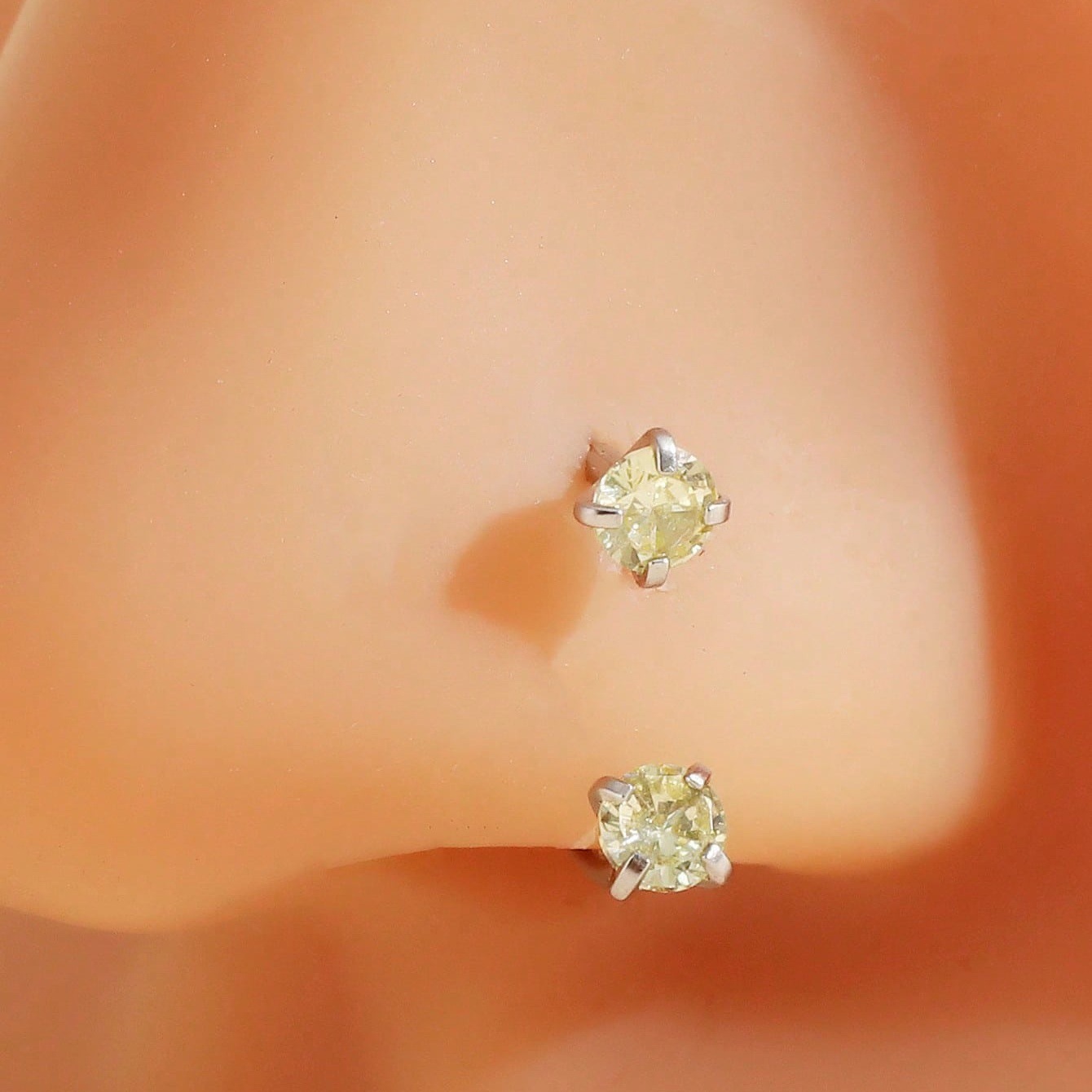 European And American Cross-Border Personality Stainless Steel Horseshoe Ring Body Piercing U-Shaped Double-Headed_voghion.com