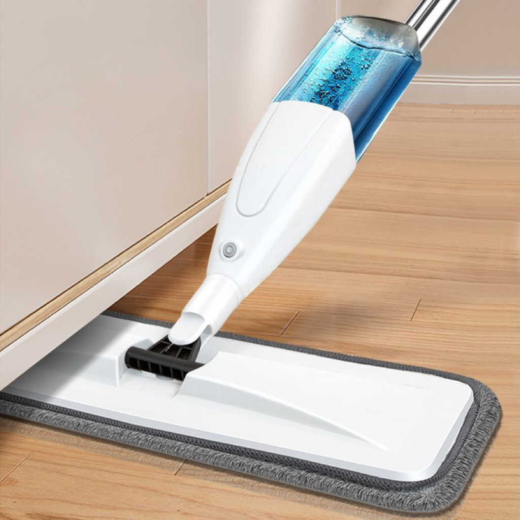 [Water spray] trapeador conveniente de un botón rociador de agua trapeador plano doméstico un trapeador limpio para perezoso trapeador especial al por mayor
