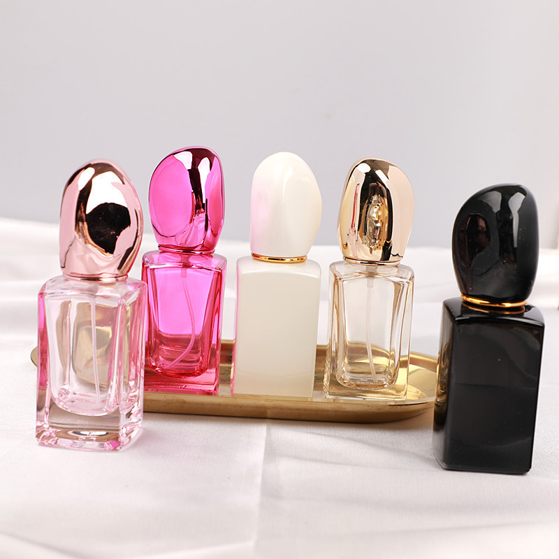 30ML大牌喷雾香水分装瓶按压香水瓶专柜小样瓶彩色分装瓶 perfume