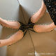 Pointed Toe Studded Shoes ~ Height Increasing 5cm French Style Shallow Soft Patent Leather Elegant Commuter Versatile Height Increasing Shoes for Women