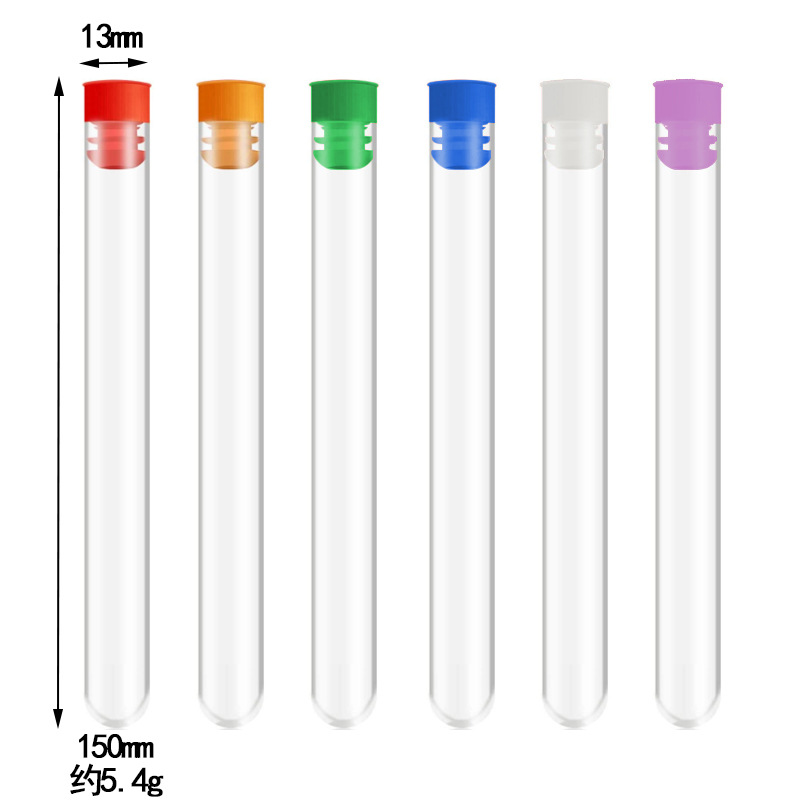 Varias especificaciones de almacenamiento transparente botella de aguja de plástico almacenamiento pequeño mano aguja de coser botella de almacenamiento botella de aguja al por mayor