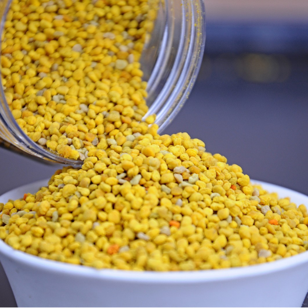 农家自产山花蜂花粉蜂场喂蜂鹦鹉鸟类宠物食粮化妆品用花粉食品级