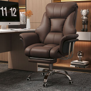 Home Computer Chair with Backrest, Sofa Chair, Office Seat, Comfortable for Long Sitting, Light Luxury Executive Chair, Office Chair, Reclining for Home Use