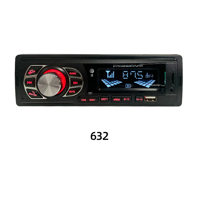 Reproductor de control de voz MP3 Bluetooth manos libres enchufable tarjeta TF doble radio de música sin pérdida U