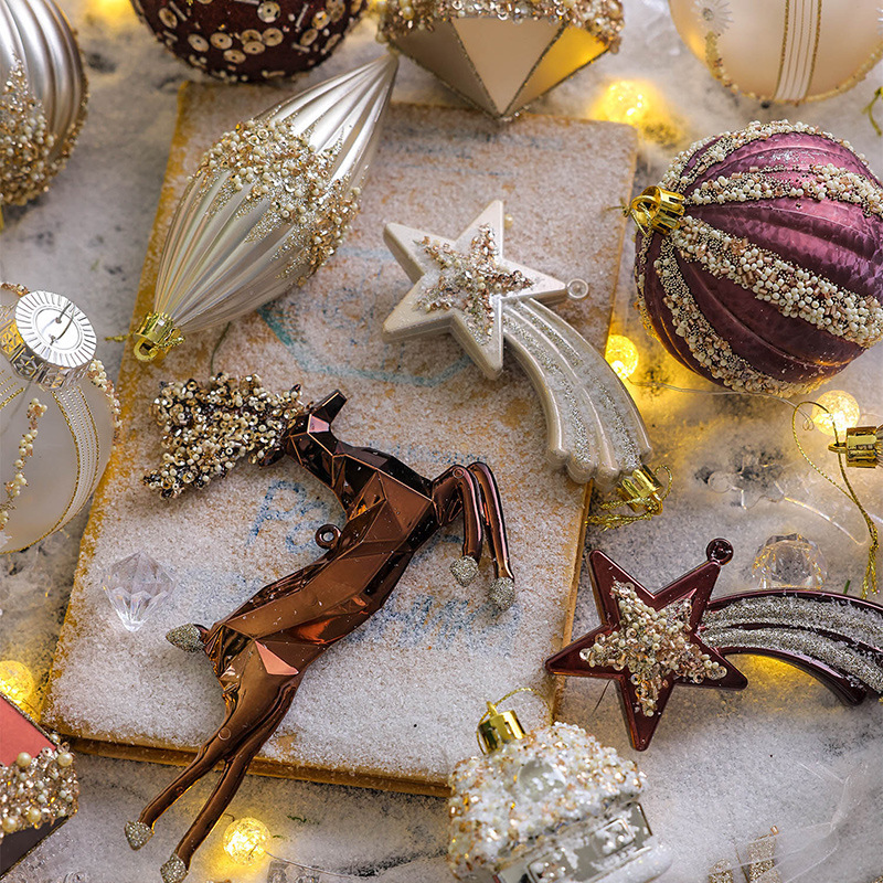 新品クリスマスボールカラーボールアメリカンインズボールクリスマス装飾品6cm風クリスマスツリー装飾ペンダント|undefined