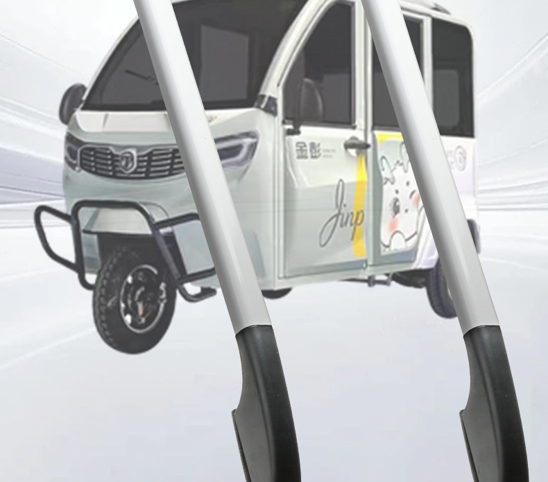 Electric Three-Wheel and Four-Wheel Luggage Rack with Thickened Aluminum Rod, Universal Roof Rack for Elderly Mobility Scooters, Modification Accessories