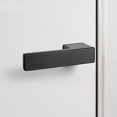 隠しキードア両面ロックイタリアのミニマリストブラック隠しドアロックモダンな隠しドアエコロジカルロックアップロック