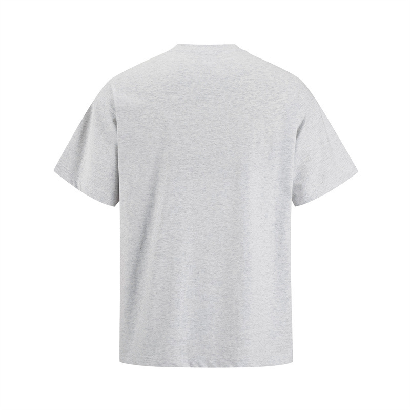 Camiseta hombre estampado gótico castillo ángel algodón blanco_voghion.com