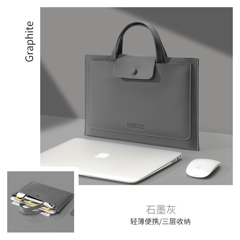 見栄えの良いコンピュータバッグ 14inch 女性のポータブル 15.6 ノートブック Lenovo Apple air13 Huawei 16 Dell に適しています|undefined