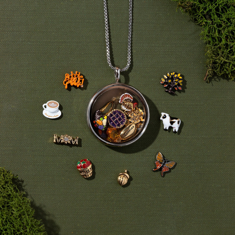独立站复古个性相盒吊坠项可开合diy吊坠中空设计透明盒子配饰