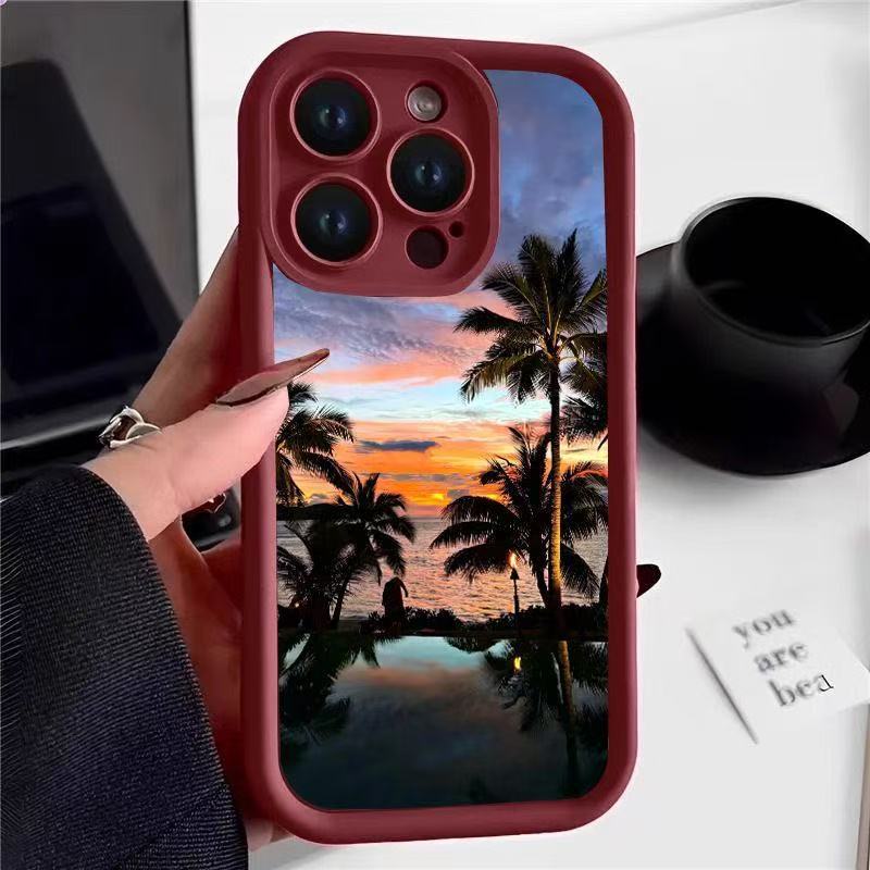 Ad-J87 Ad-Esmeril-Vino-Coco Paisaje Sunset