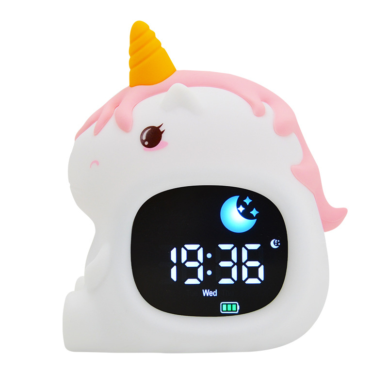 Nueva forma de animal, palmaditas, descompresión, cambio de color, luz nocturna, luz auxiliar para dormir, luz de despertador de regalo transfronteriza