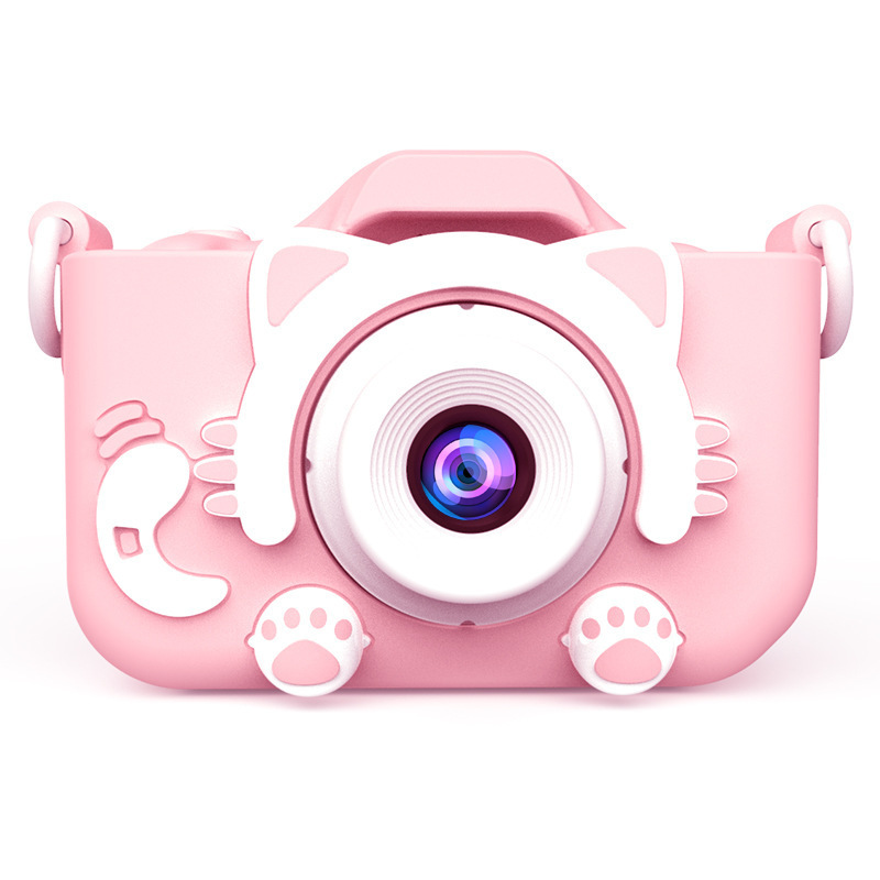 Pink Cat HD dual camera (without memory card)