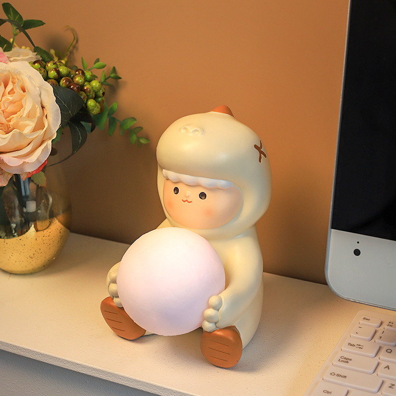 Children's room bedroom night light cartoon cute creative USB…