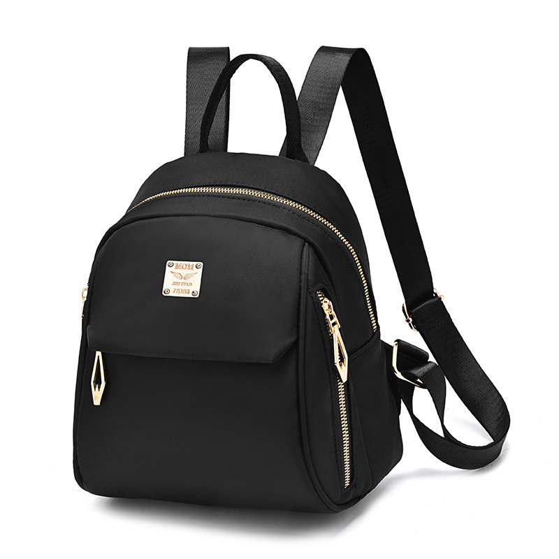 Mochila ligera damas Oxford 2023 nueva moda lienzo de nylon casual mini mochila impermeable