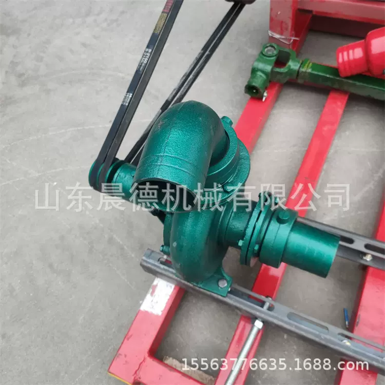 4寸轴传动喷灌泵 大流量高扬程混流泵蜗壳式抽水泵