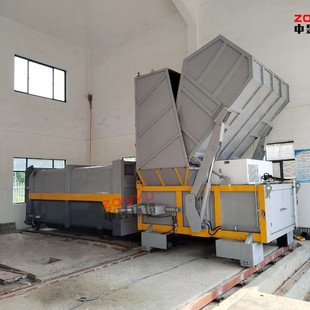 Horizontal Split Garbage Compaction Station Horizontal Moving Garbage Station Garbage Treatment Equipment Manufacturer