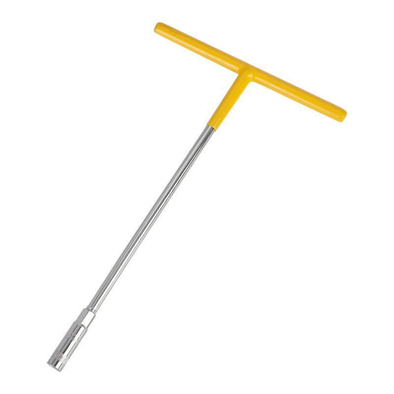 T-type yellow rubber handle socket wrench-electrophoresis 8mm