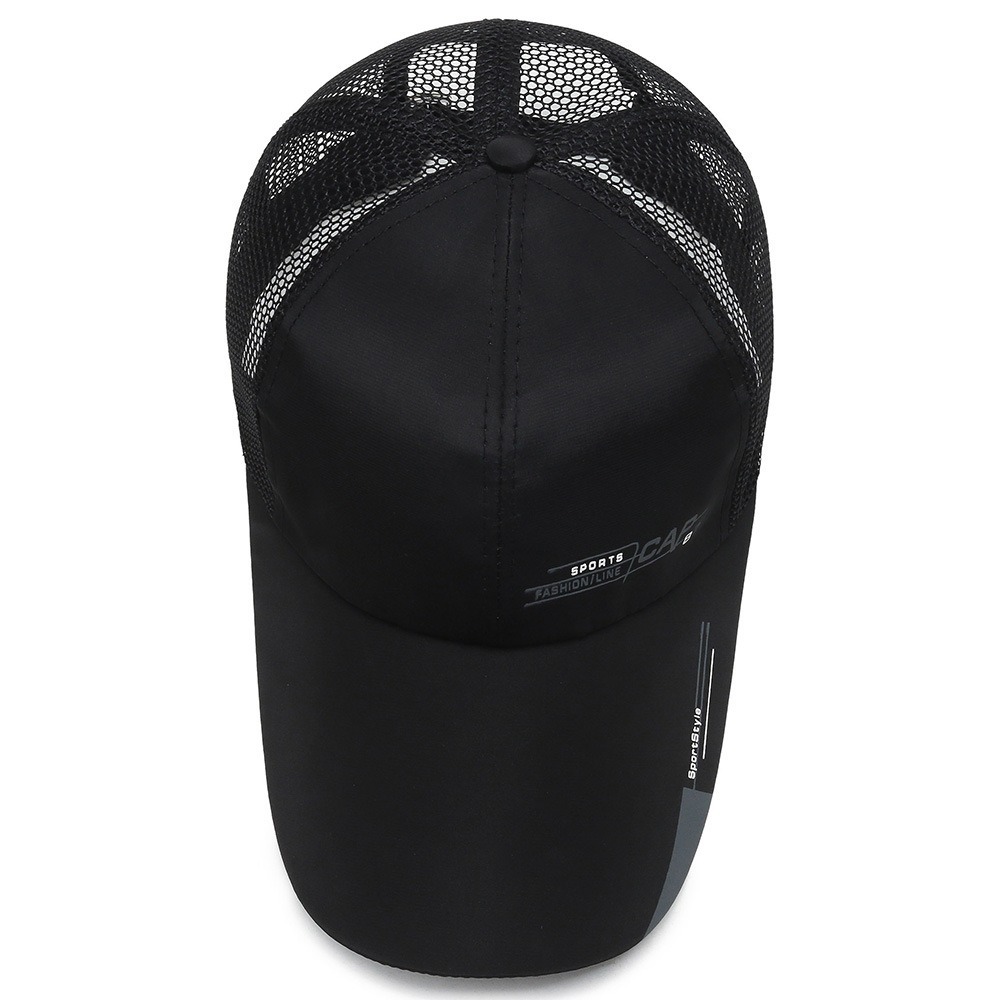 Men's Versatile Long Brim Baseball Cap For Spring Autumn Outdoor Duckbill Sun Protection Casual Fishing Cap Sunshade_voghion.com