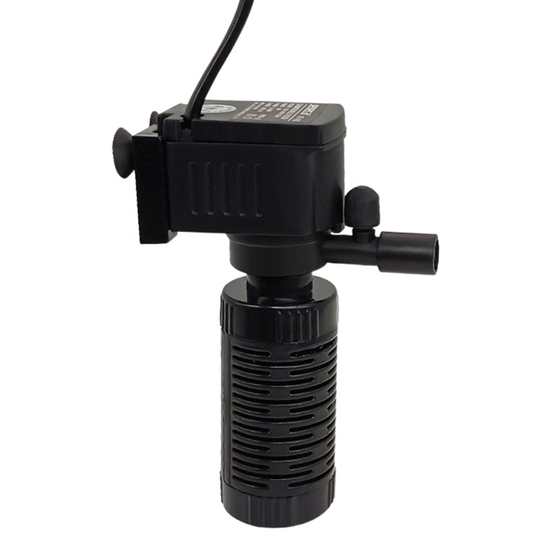 Tanque de peces pequeños filtro purificador de acuario mini bomba de oxígeno barril filtro incorporado ultra silencioso tres en uno