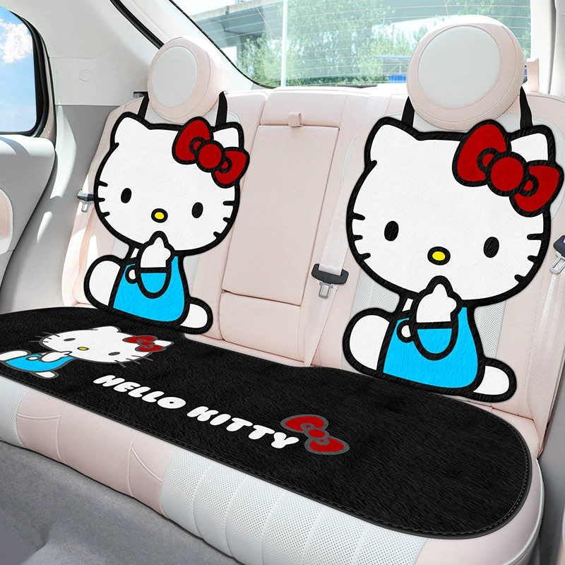 美车仔 Plush cartoon seat, three dimensional winter universal pillow