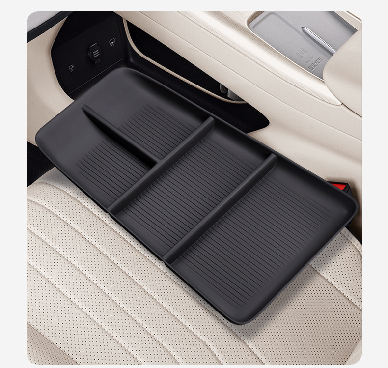 Suitable for Gac Aion I60 Center Console Lower Storage Box Car Interior Modification Accessories Armrest Box Storage Supplies