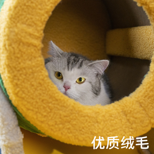 PETSVILLE circus cat climbing frame small cat cat nest cat scratching board cat tree integrated cat stand