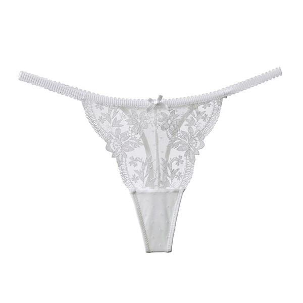 White (only panties)