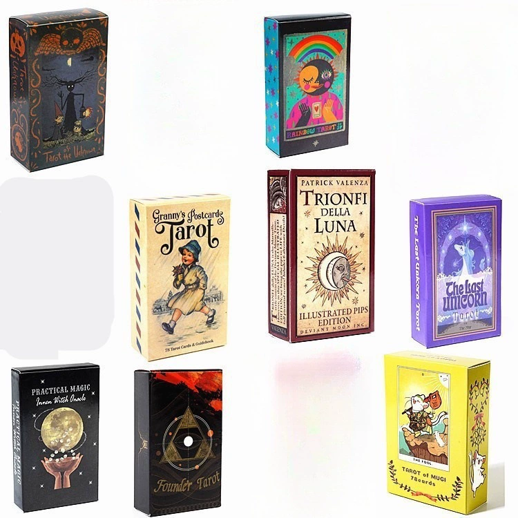 Карты таро новой серии настольной игры таро на английском языке, карты оракул