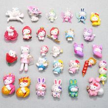 可爱百变小猫 猫咪公仔 DIY贴片材料 微景观装饰摆件 玩偶