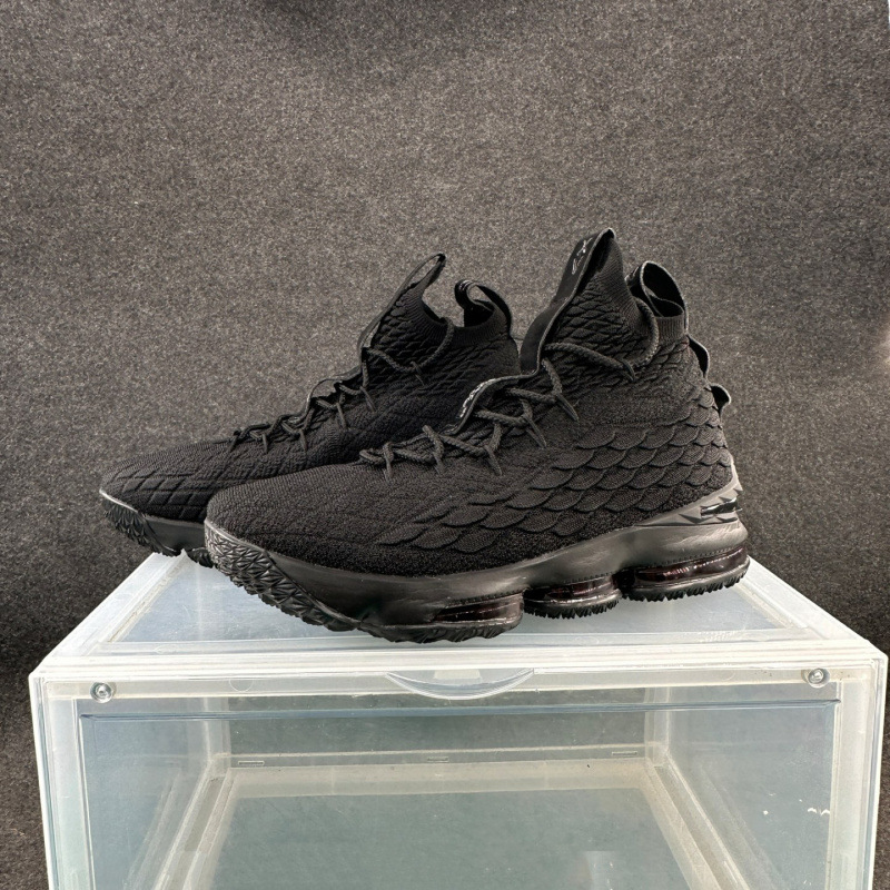 Zapatos de comercio exterior LeBron 15 zapatos de baloncesto para hombres James 15 zapatos deportivos de tejido para hombres image 7