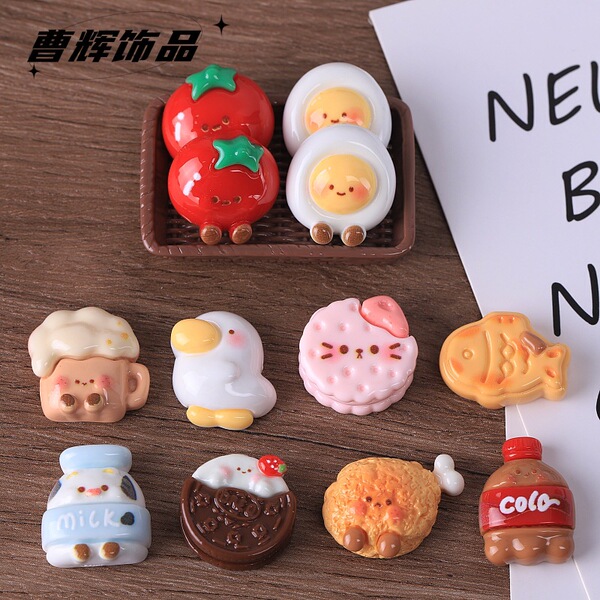 Creative cartoon food play