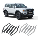 适用丰田24款普拉多专用晴雨挡新款霸道LC250车窗雨眉改装配件