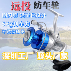 工厂热销路亚纺车轮批发速比渔轮海杆轮海钓轮矶钓轮 远投纺车轮