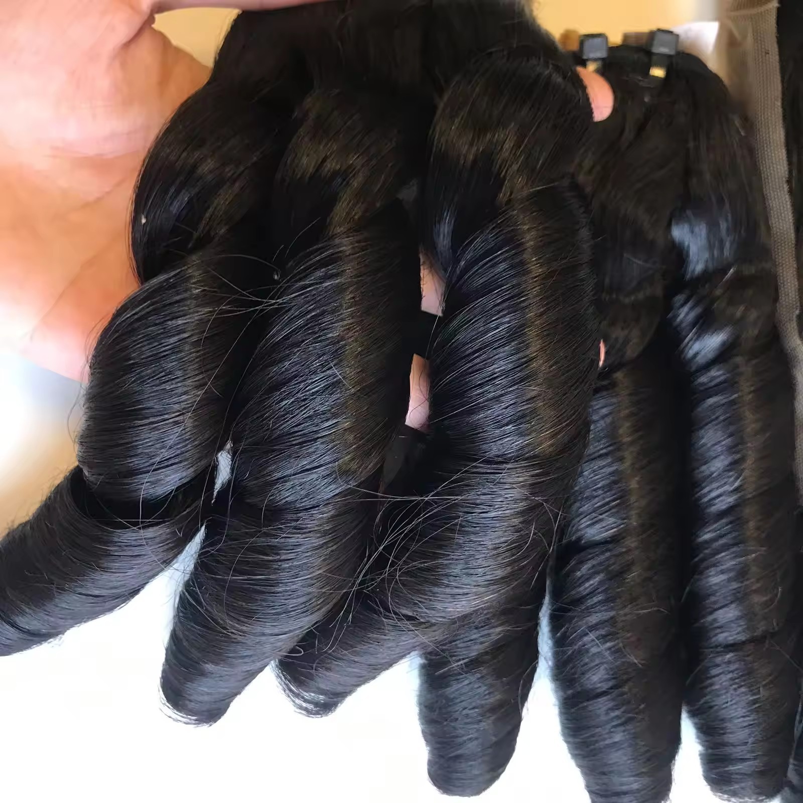 Burlap мешок bouncy curly frontal lace for black vietnam remy human hair