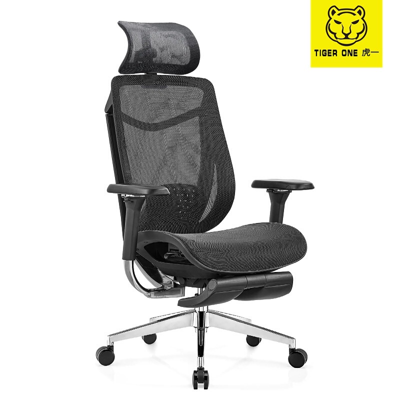 Ergonomic Computer Chair with Lumbar Support, Office Chair, Gaming Chair, Home Swivel Chair, Reclining
