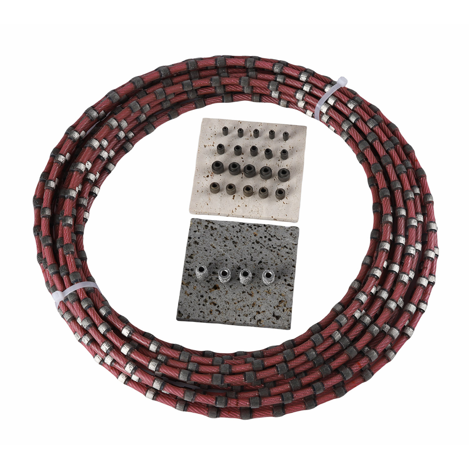 嘉石通工厂直销耐磨花岗岩11.5混凝土切割绳锯大理石串珠绳石材