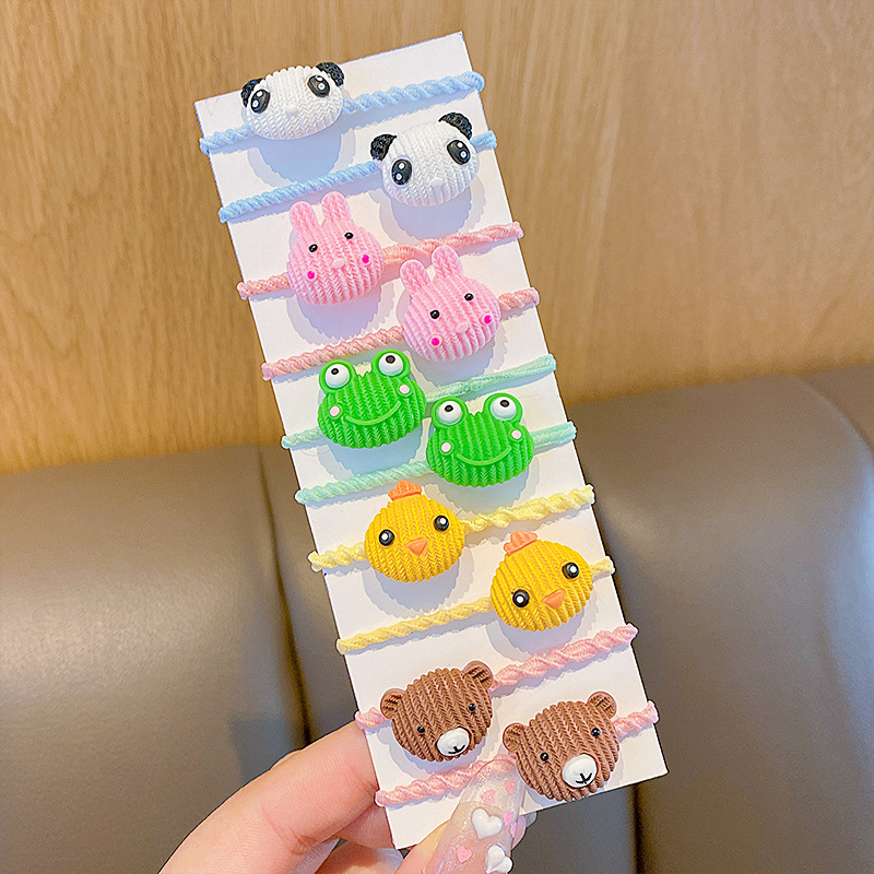 2022 nueva cuerda de pelo bebé corbata anillo de pelo tocado