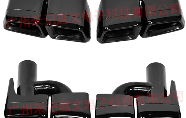 Suitable for Mercedes-Benz Amg W212 Escls C63 E63 Exhaust Pipe Tip Muffler Tail Throat Tailpipe Modification