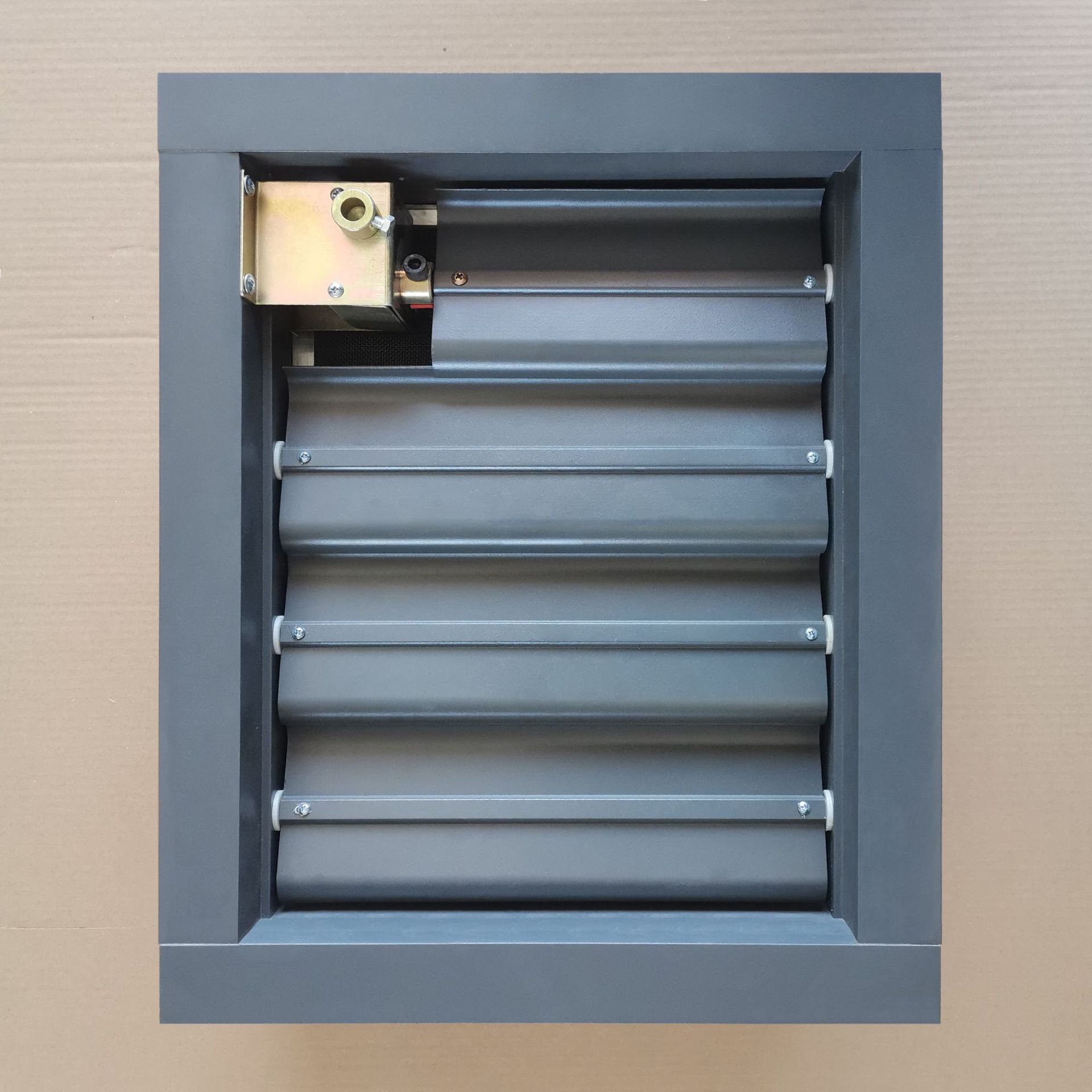 销售 铝合金百叶窗活动百叶窗手动防雨调节百叶窗 双层防雨百叶窗