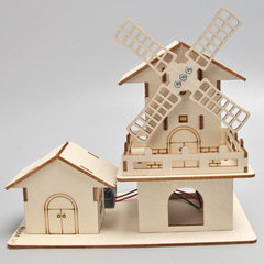 Science Experiment DIY Windmill STEM Educational Craft Kit for Young Students Bulk Wholesale