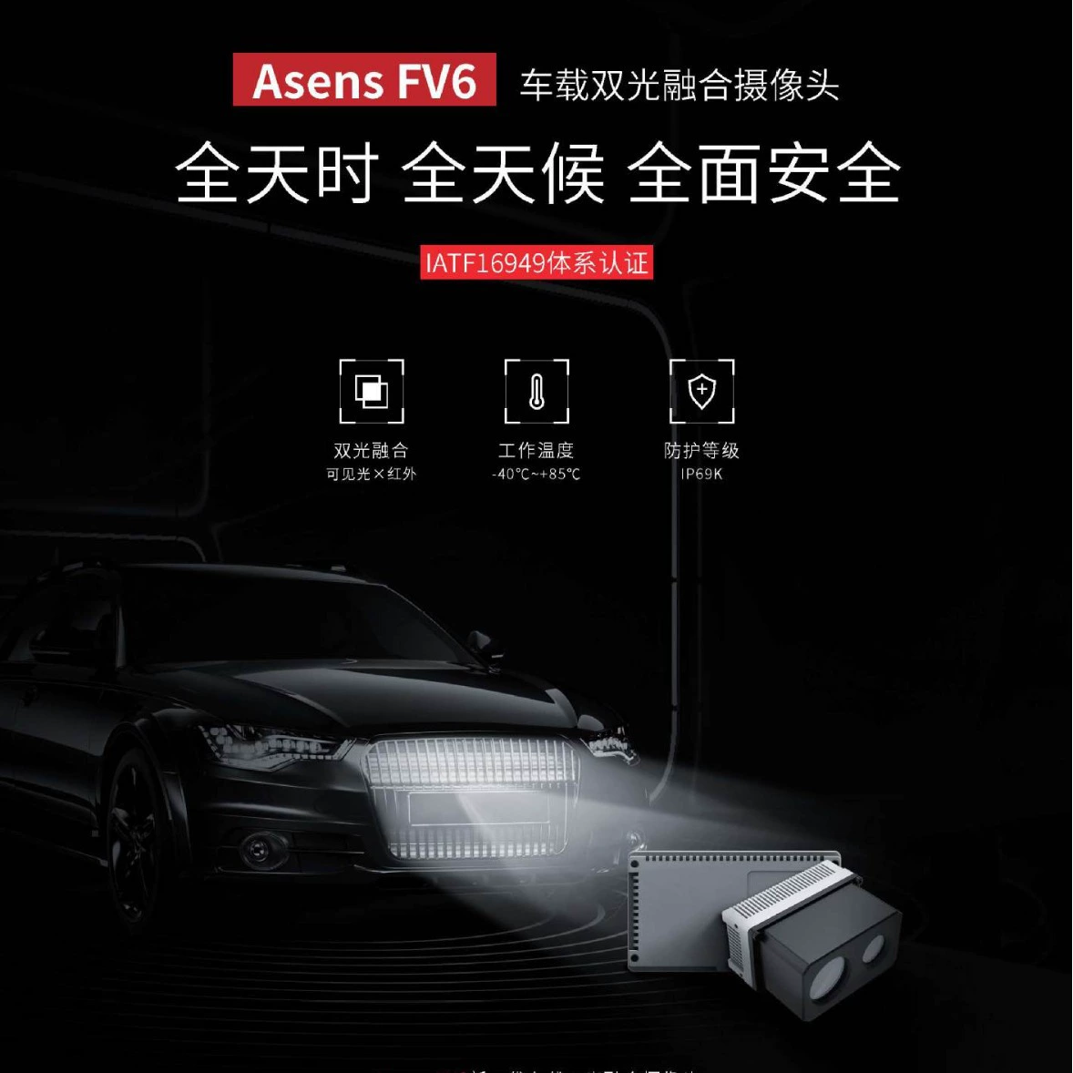 FV6 автомобиль инфракрасная интеллектуальная камера