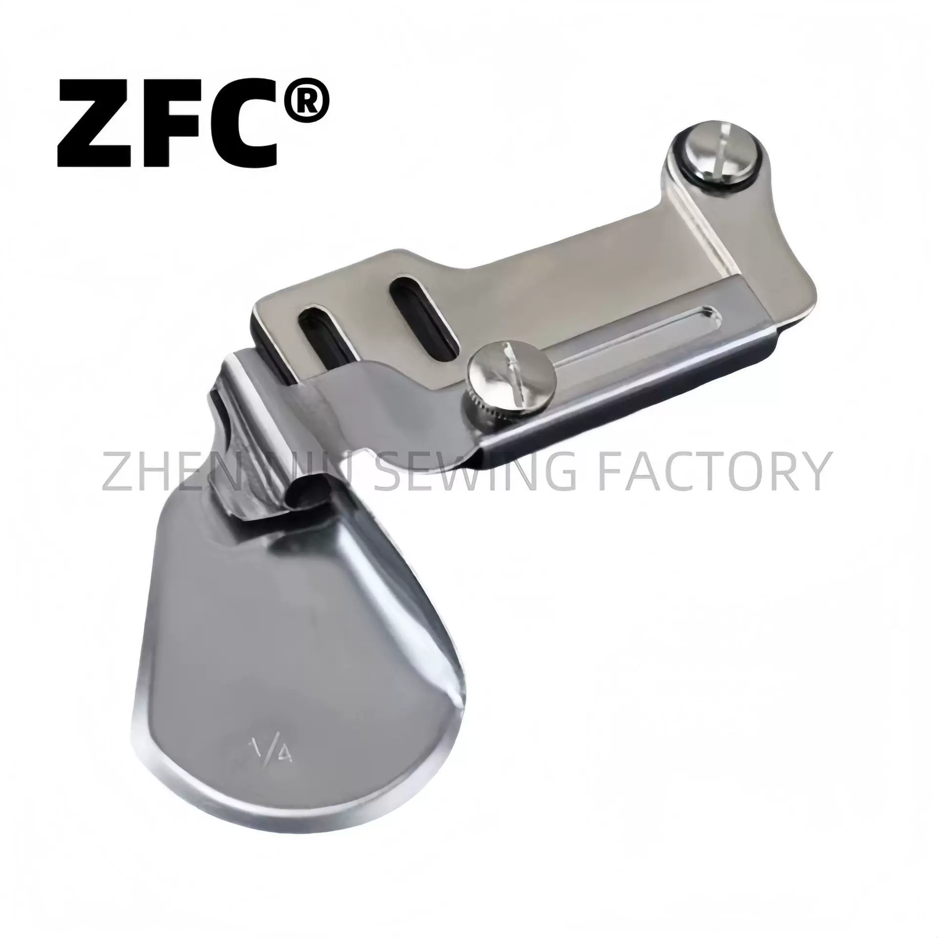 厂家直供雪纺薄料圆口卷边器真丝薄纱专用防勾丝卷边筒平车缝纫机