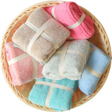 ZQ毛巾洗脸手巾孩子比纯棉全棉吸水家用四方女速干不掉毛儿童小方