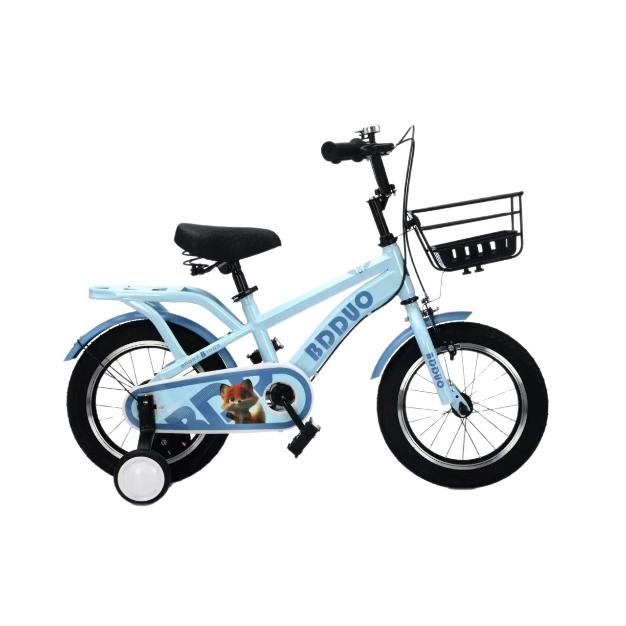 Bicicletas infantiles para niños de 3 a 16 años, niños y niñas con ruedas auxiliares, bicicleta de princesa para niños image 4