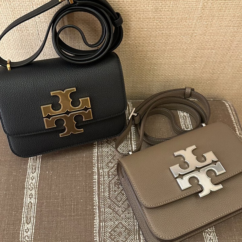 Tb2026 New Model Lychee-Patterned Cowhide Eleanor Small Gold Brick Chain Bag Runway Style Single-Shoulder Flap Tofu Bag Tb2026 New Model Lychee-Patterned Cowhide Eleanor Small Gold Brick Chain Bag Runway Style Single-Shoulder Flap Tofu Bag
