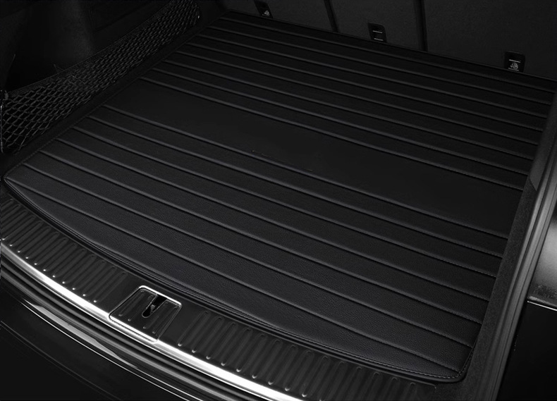 New Model Suitable for Porsche Cayenne/Macan/Panamera/Taycan/718 Car Leather Trunk Mat