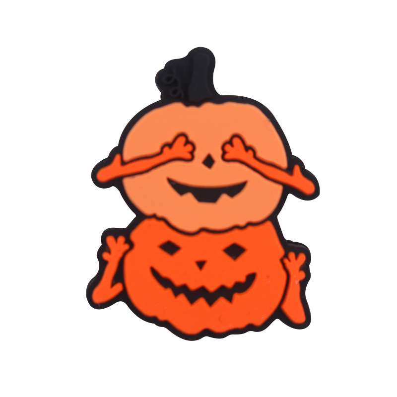 Creativo DIY artículos para bebés caricatura Halloween joyas de silicona pezón cadena de dientes molares accesorios de pulsera de goma de diente