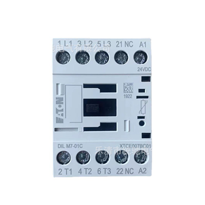 EATON伊顿穆勒 DILM7-01C(24VDC)电磁接触器7A XTCE007BC01
