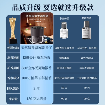 Fresh Deodorizing Car Perfume — Car Perfume Aromatherapy
